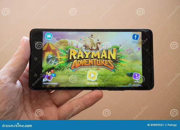 game 2d mobile - Rayman Adventures