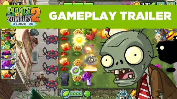 game zombie - Plants vs. Zombies 2